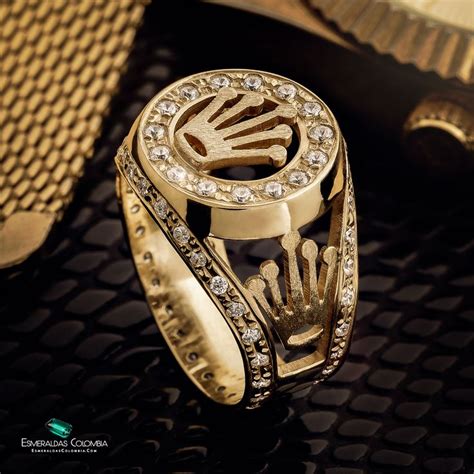 anillos rolex para hombre|rolex hombre oro amarillo.